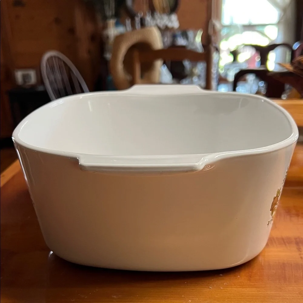 Corning Ware 3 Quart Casserole Dish L'Echalote La Marjolaine  A3B Vintage USA